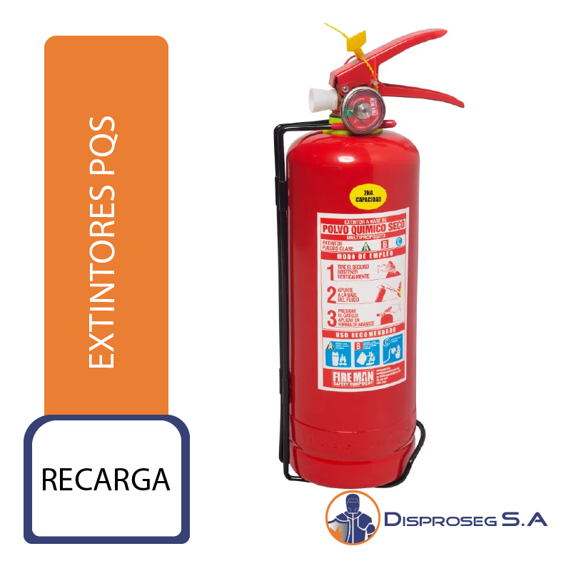 EXTINTORES PQS DISPROSEG