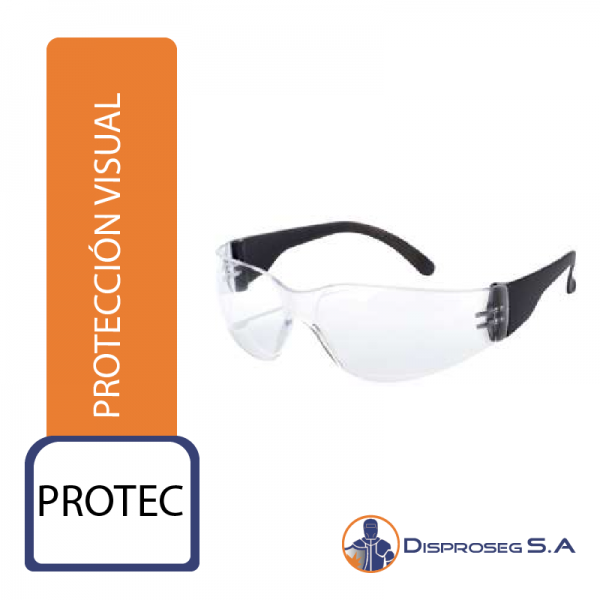 LENTE ARMOR COMBAT TRANSPARENTE AR-10 | DISPROSEG S.A.